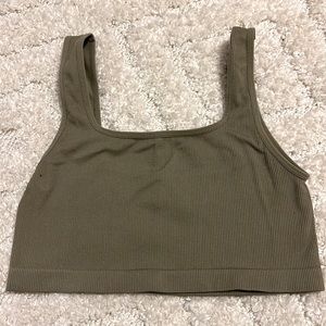 green crop tank